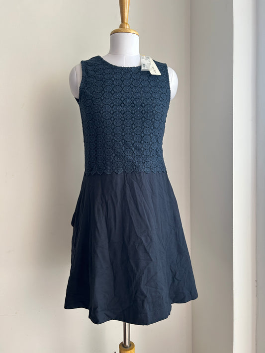 embroidered skater dress (new)