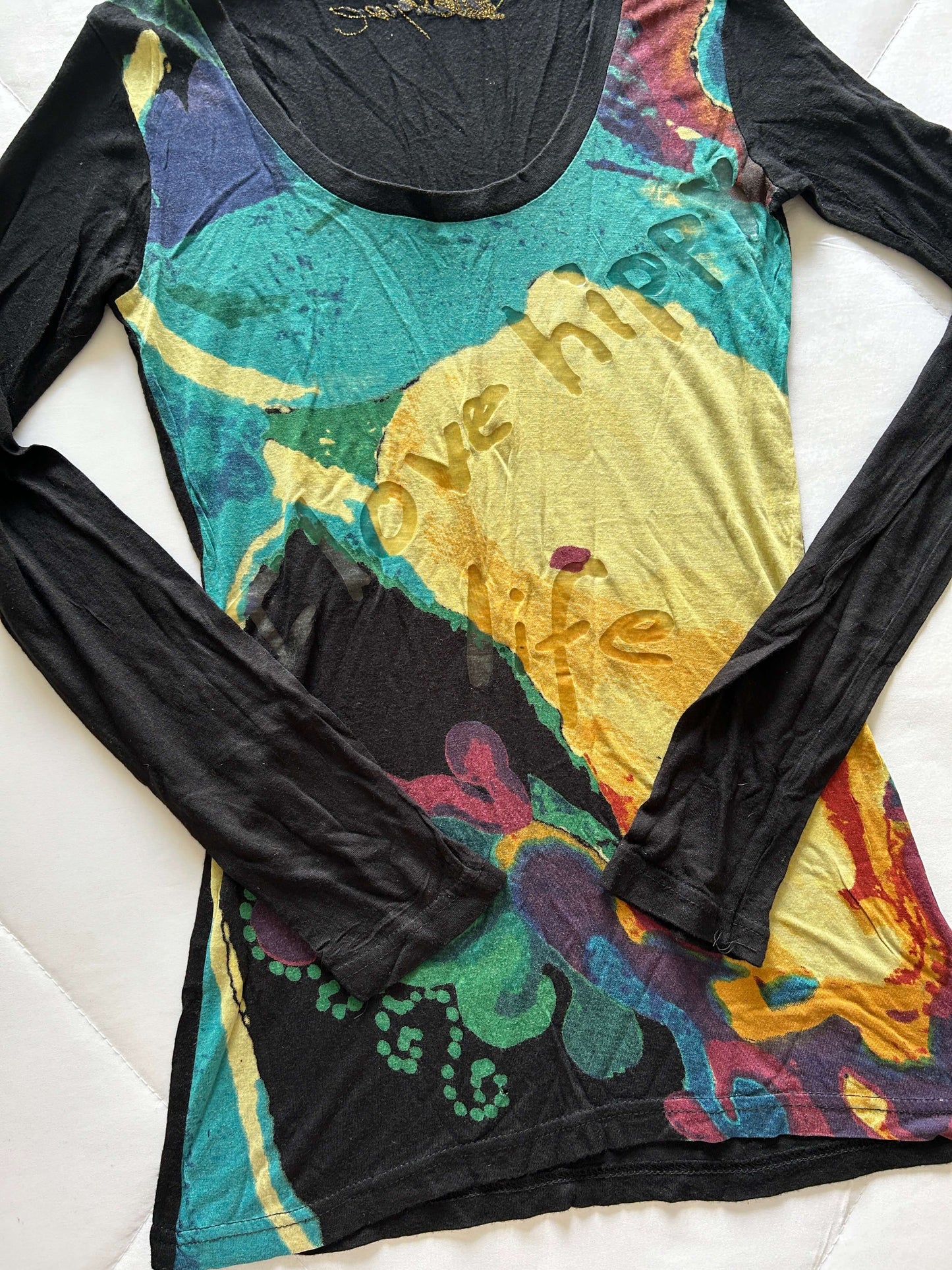 art teacher top (brand: desigual)